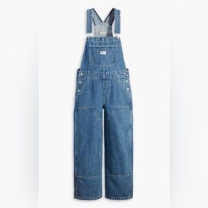Levi's Highwater Denim Overalls in Medium Wash